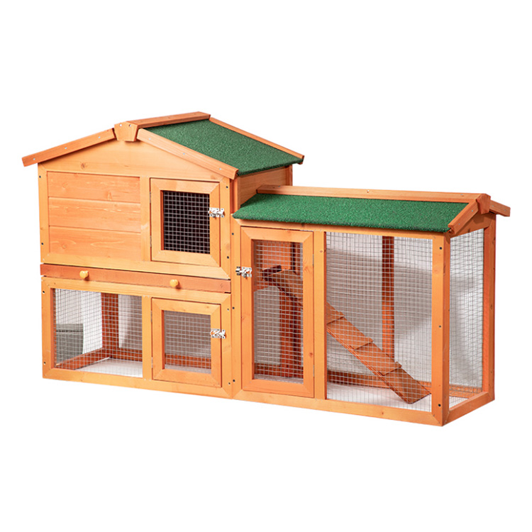 The characteristic of the rabbit hutch cage
