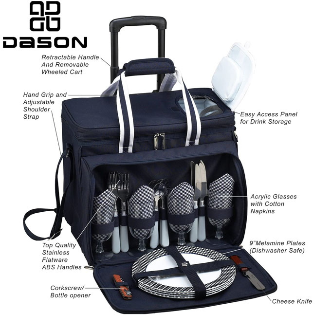 Versatility Unpacked: Can Rolling Picnic Coolers Handle Hot and Cold Items