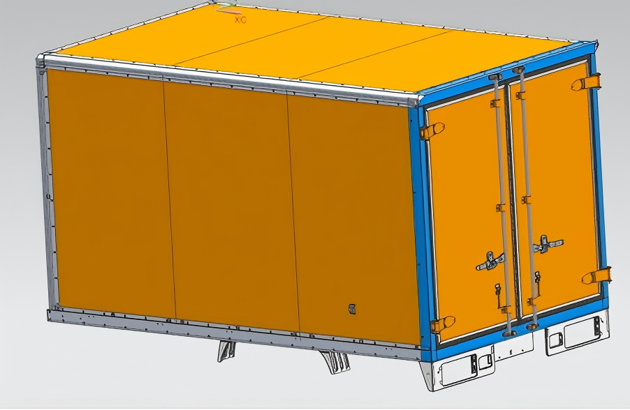 China Plug-in Dry Truck Body Supplier for Durable Temperature-Controlled Transport